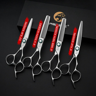 Prosee Cross-Border Hairdressing Scissors Vg10 Steel Flat Scissors Hairdresser Hair Salon Special Hairdressing Scissors Factory Direct Sale