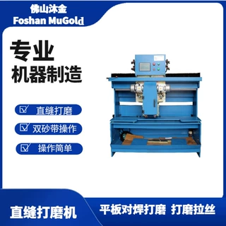 厂家定制拼板研磨机焊缝打磨机双砂带打磨机钣金加工机