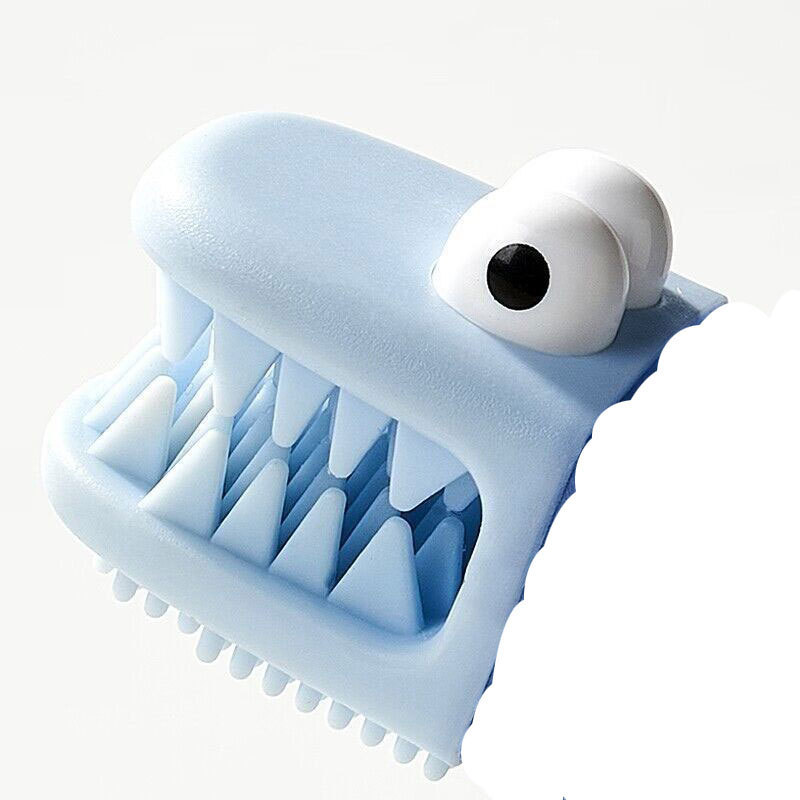 Accessories Function Small Crocodile Cup Cover Brush Cup Gap Three-in-One Insulation Water Cup Brush Cleaning Bottle Straw Brush