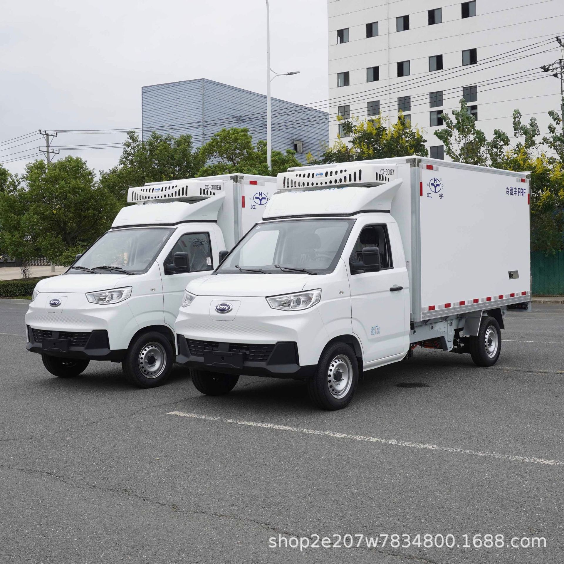 小型纯电冷藏车 3.2米开瑞小象X5新能源保温 保鲜冷冻车厂家价格