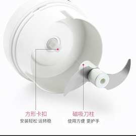 蒜泥神器 手动蒜蓉拉蒜器迷你压蒜器打切搅蒜末粉碎机 迷你搅碎器