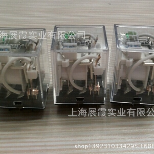 2开2闭松下继电器模组 HJ2-L-DC24V | HJ2-SFD-S 继电器带底坐