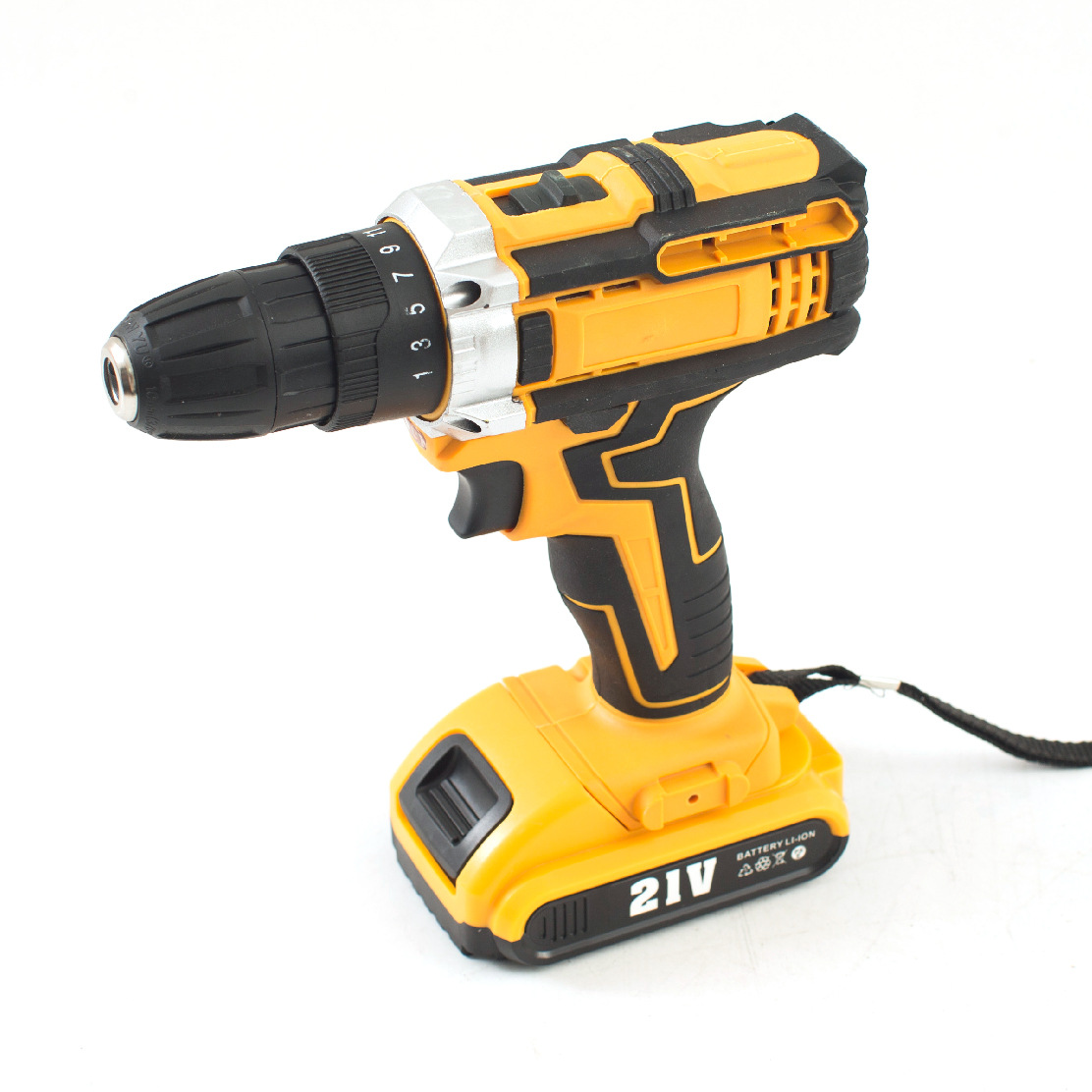 Taladro de mano recargable de litio taladro de mano hogar Industrial Multi-Función de fijación destornillador eléctrico combinación de traje