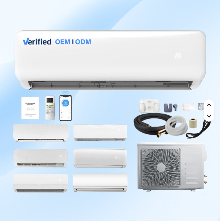 Factory Direct Supply Foreign Trade Brand New Hanging Inverter Air Conditioner Heating and Cooling Home Bedroom Split Wall-Mounted Air Conditioner Factory Direct Supply Foreign Trade Brand New Hanging Inverter Air Conditioner Heating and Cooling Home Bedroom Split Wall-Mounted Air Conditioner
