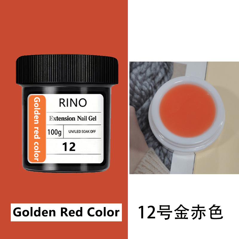 무통 20색 네일 연장 젤 12호 100g