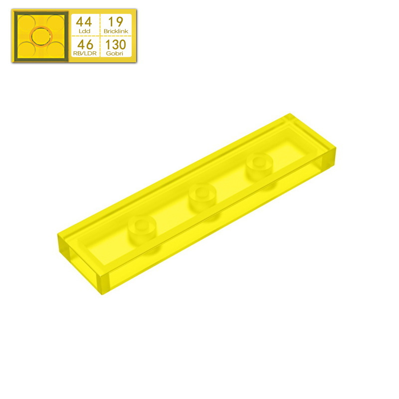 Bright yellow