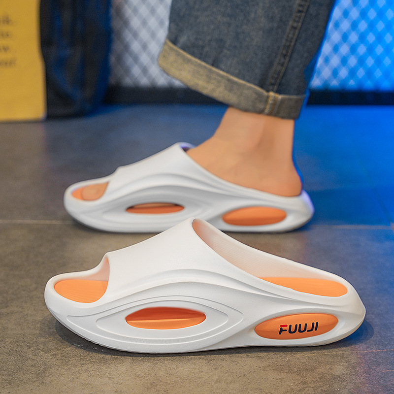 Pantuflas nuevas sandalias y pantuflas de playa de fondo suave de moda casual para hombres y mujeres de verano con suela gruesa antideslizante