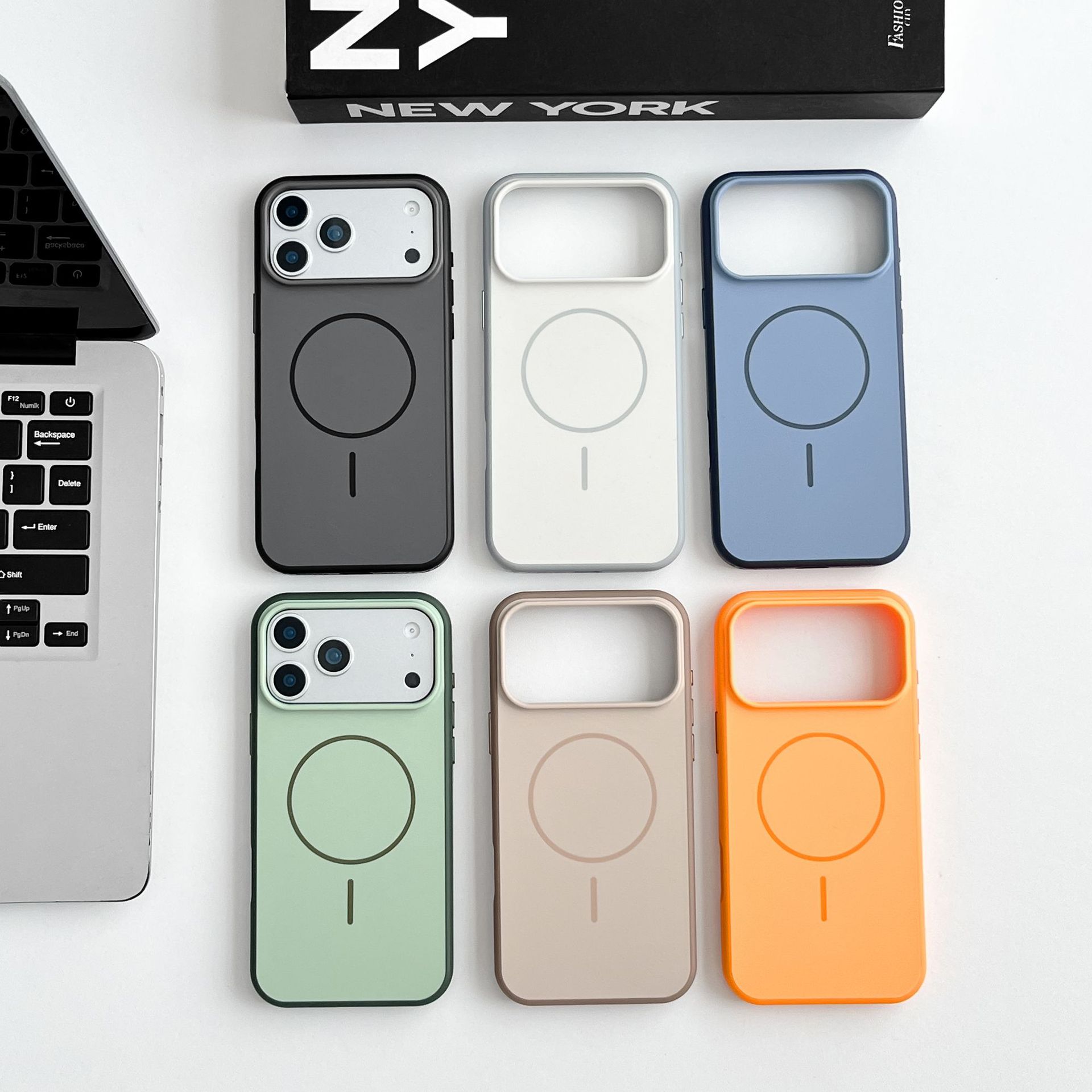 Imitation Original Skin-Friendly Case Suitable for Apple 17Promax Mobile Phone Case Magnetic Iphone16 Anti-Fall 15Pro Liquid Hard