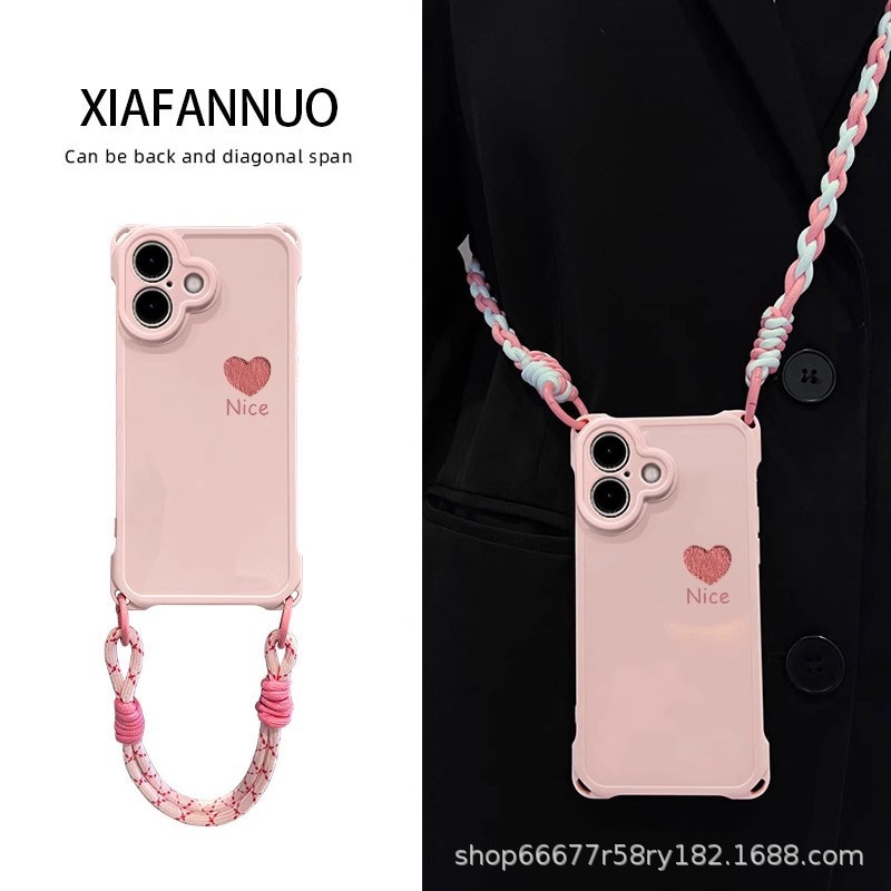 Suitable for Xiaomi 17 Promax Mobile Phone Case, New Model 15, Crossbody with Lanyard, Full Coverage Anti-Drop Protective Case 13t