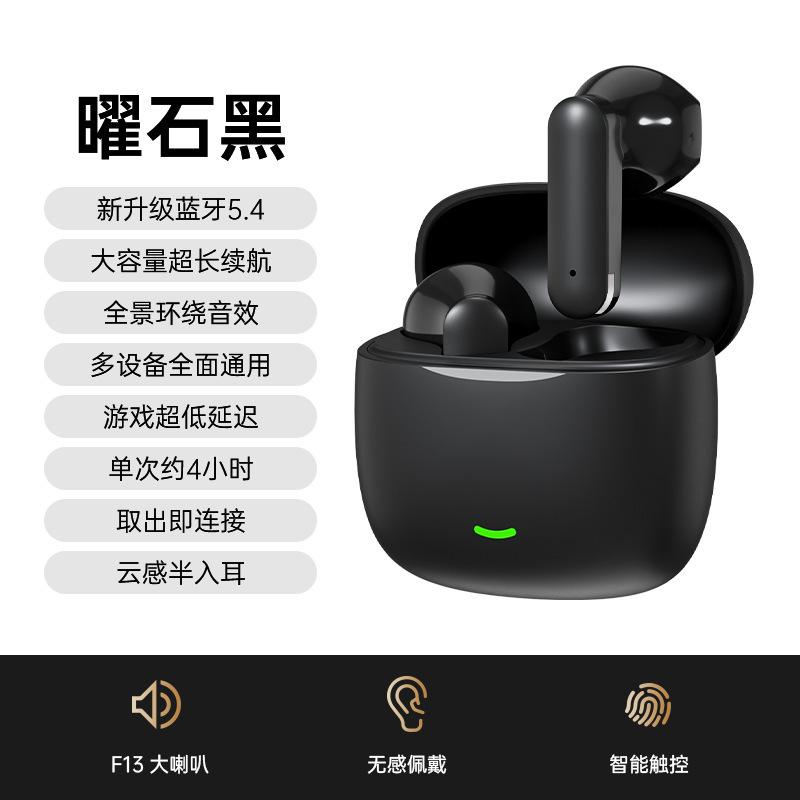 2025年新型ワイヤレスBluetooth長時間バッテリー大容量長時間装着しても痛くないスポーツノイズキャンセリングType-Cワイヤレスイヤホン|undefined