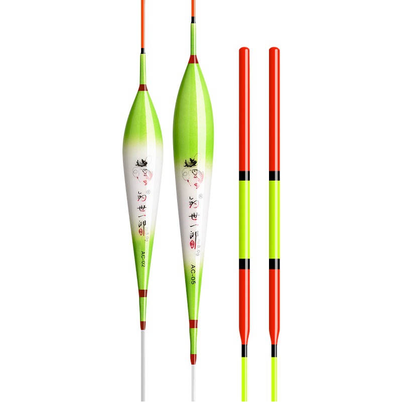 Hand Pole, Sturgeon and Cocked Mouth, Large Object Float, Long-Range Explosion-Proof Top, Highly Sensitive, Bold and Eye-Catching Fish Float, Grass and Sturgeon Travel Float