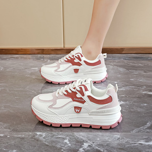Popular Dad Shoes for Women 2025 Spring New Versatile Foot-Showing Small Fashion Sports Shoes Trendy Brand Forrest Gump Shoes Ad8802
