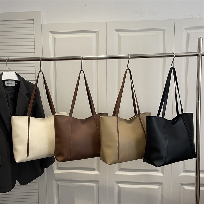 Bolso Tote de Hombro para Mujer de PU, Gran Capacidad, para Uso Diario image 1