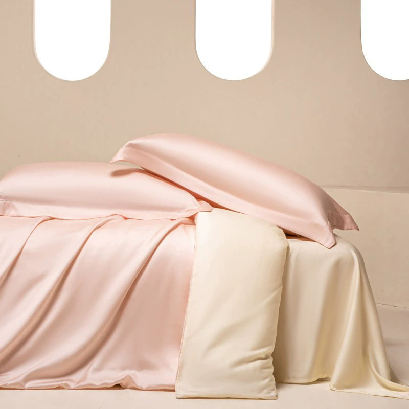 Шёлковое летнее комплект простыни на пуховик, набор на 100 шт, 4 предмета