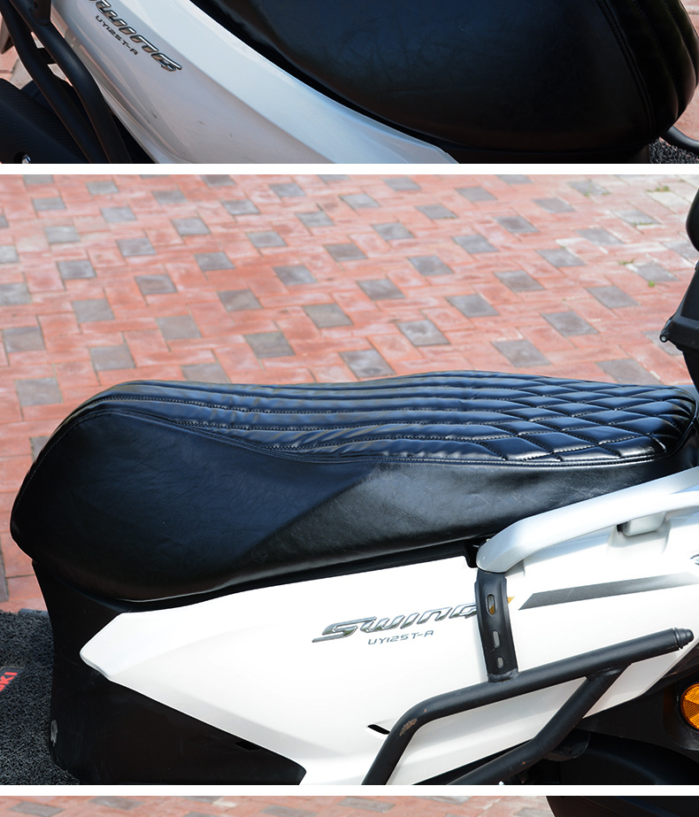 Suzuki Uy125 Scooter Seat Cover, Non-Slip, Shock-Absorbing, High-End Custom Logo, Exclusively for Cross-Border Sales