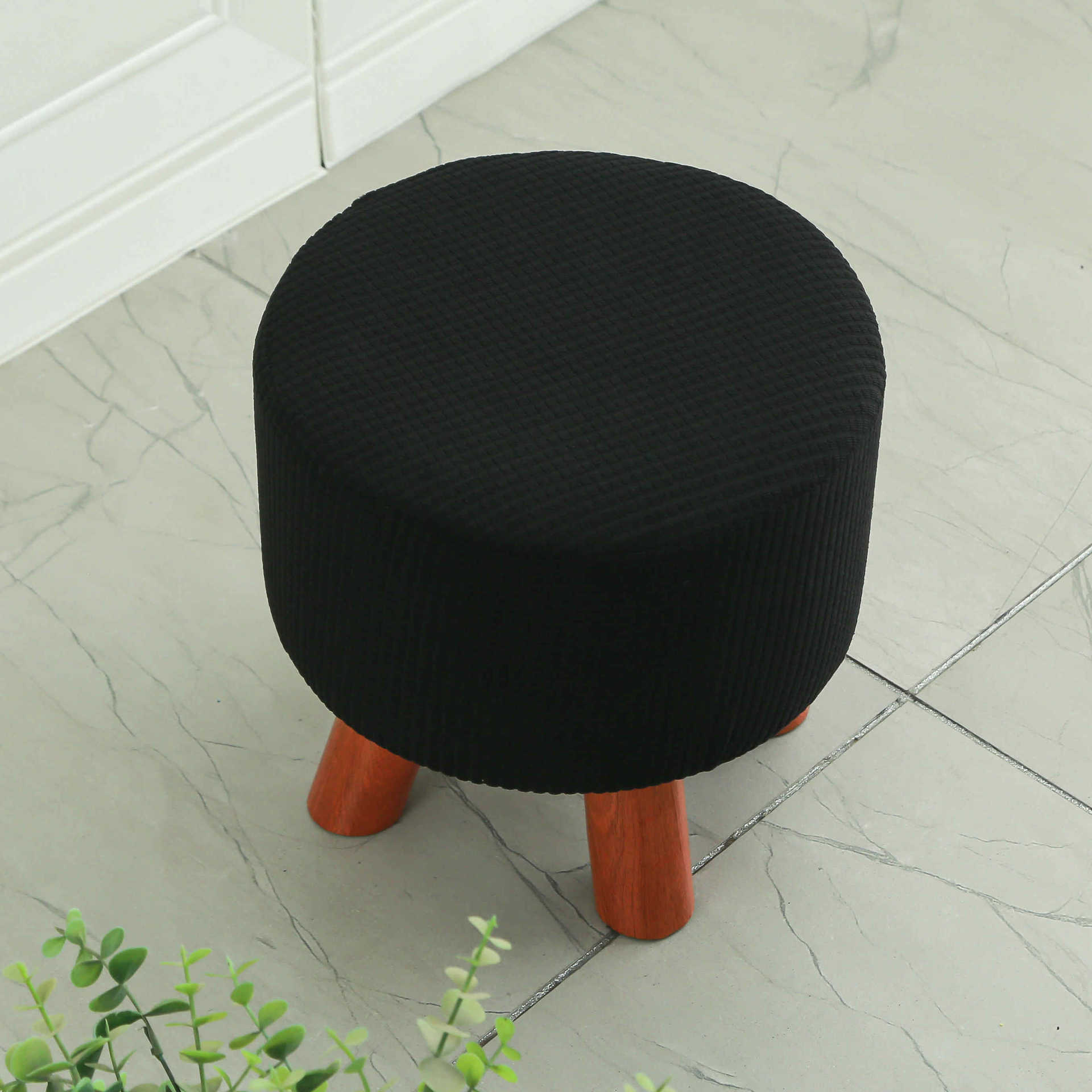 Elástico Universal taburete redondo cubierta de la silla todo incluido cubierta de protección contra el polvo moderno simple bar silla giratoria taburete cubierta del cojín