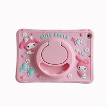 60机型适用 ipad保护套旋转美乐蒂 华为 三星tab A9 A11平板套