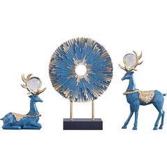 Ornaments, home accessories, American-style living room coffee table, porch creative decorations, deer modern minimalist TV cabinet decorations