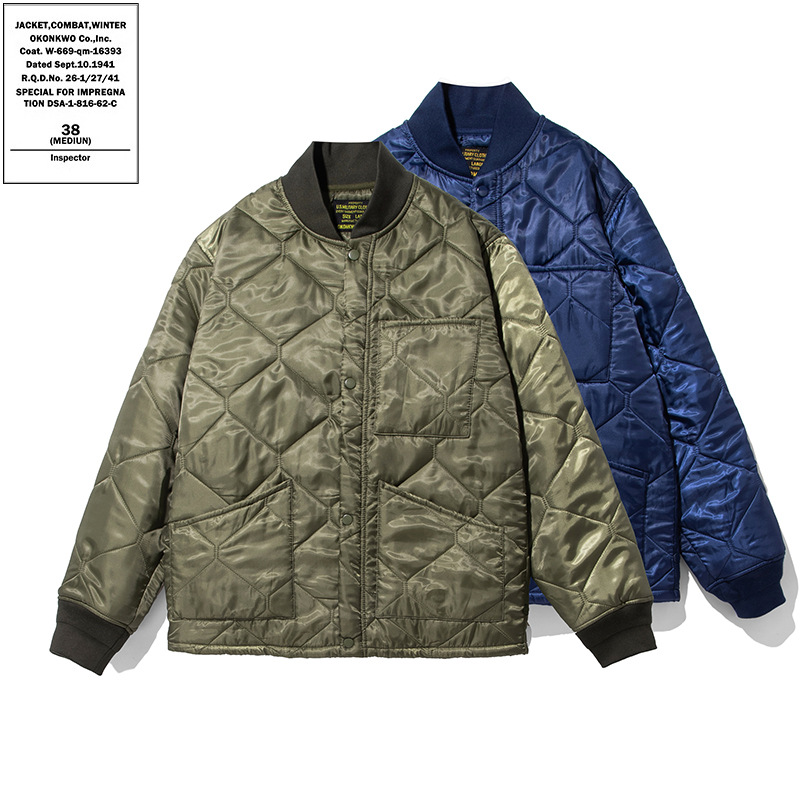 Chaqueta de forro OKONKWO M65 ameikaji CWU9P Abrigo acolchado de algodón acolchado traje cálido
