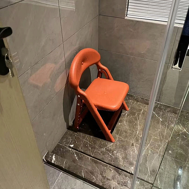 Taburete pequeño, taburete bajo, silla de respaldo, baño infantil, asiento de respaldo para bebés, silla de plástico gruesa