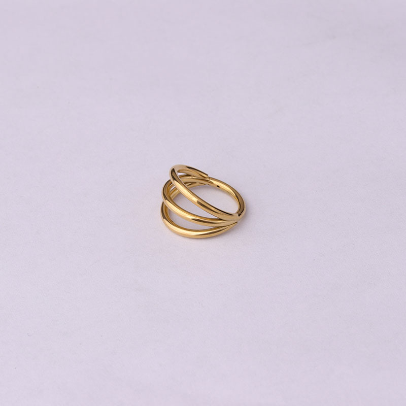Unisex Gender 316 Stainless Steel  Ear Cartilage Rings & Studs Geometric Unisex