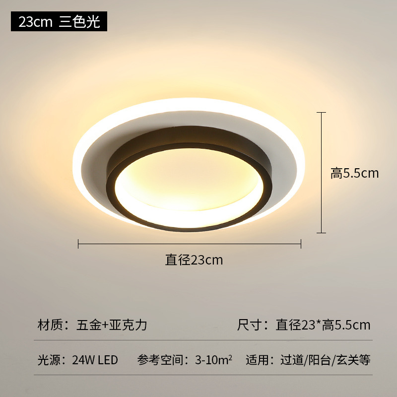 Luz de techo Luz del pasillo Luz Del Pasillo pasillo creativo Luz de Cristal balcón moderno minimalista Nórdico dormitorio lámparas