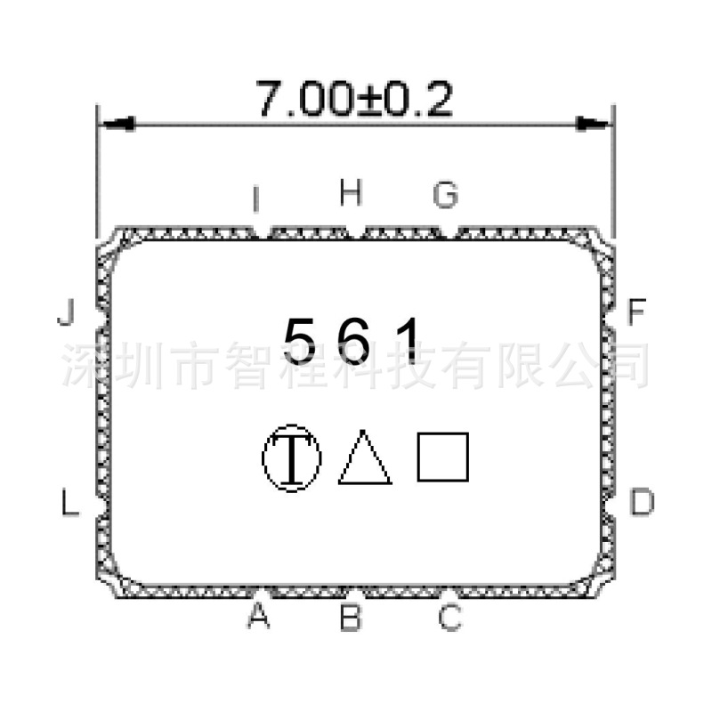 TB0561A 480MHz 中频滤波器 TST 7X5X1.82 拍前咨询