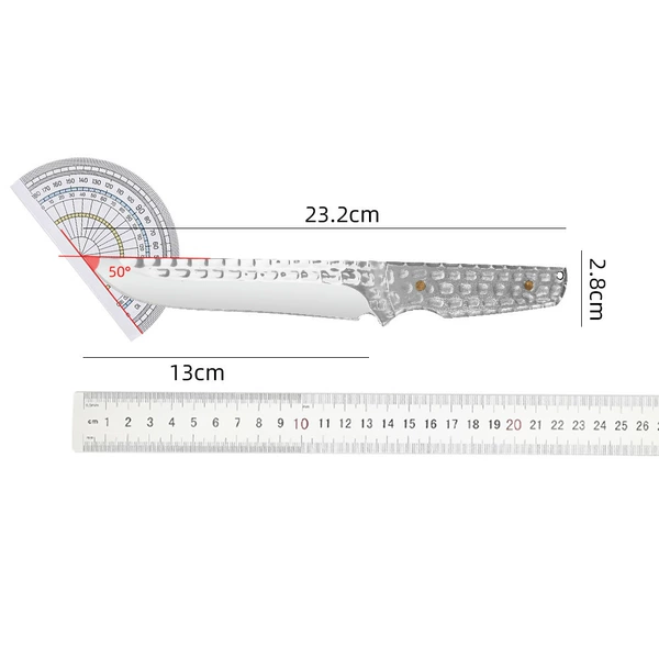 All steel pocket knife (including leather sheath)