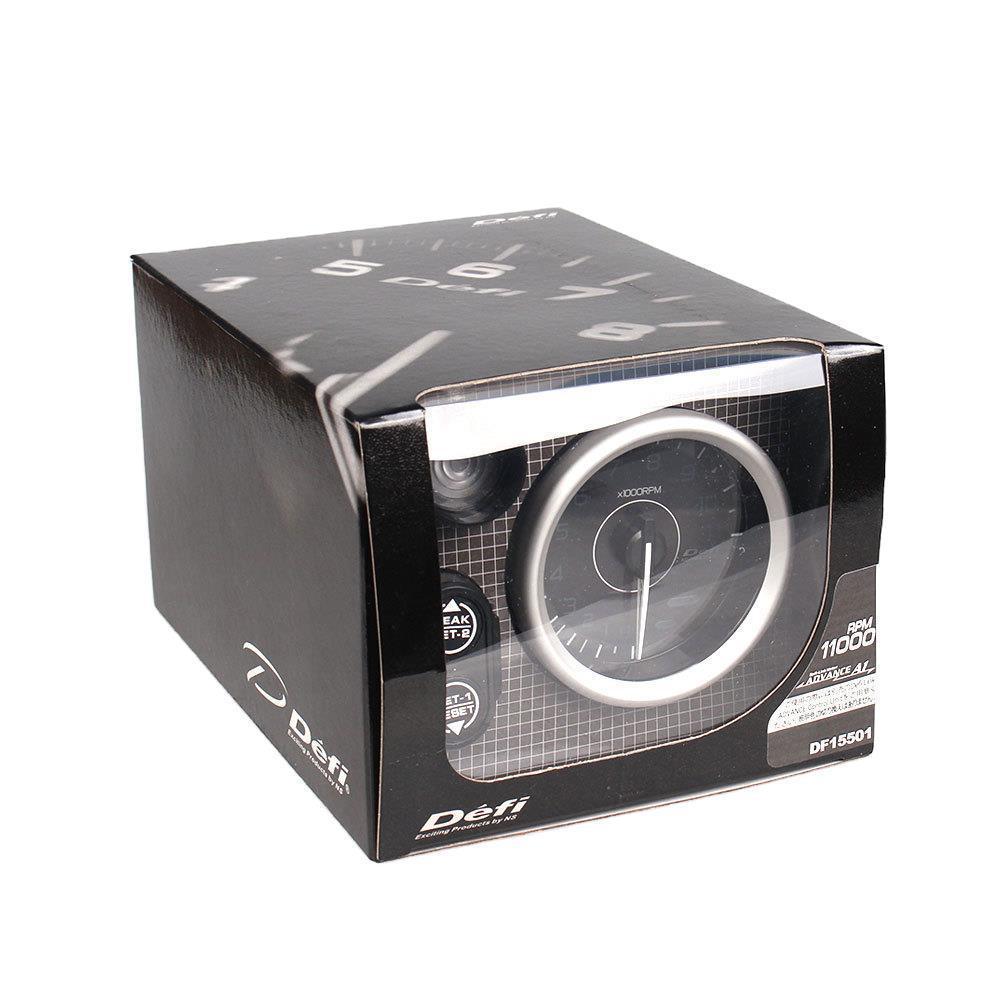 Defi A1 Modificación del coche 3.75-inch Racing meter 80mm tacómetro colorido 0-11000 con botón de giro grande