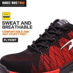 美客多勞保鞋防砸防刺穿安全鞋男款跨境耐磨建築工地車間防護鞋