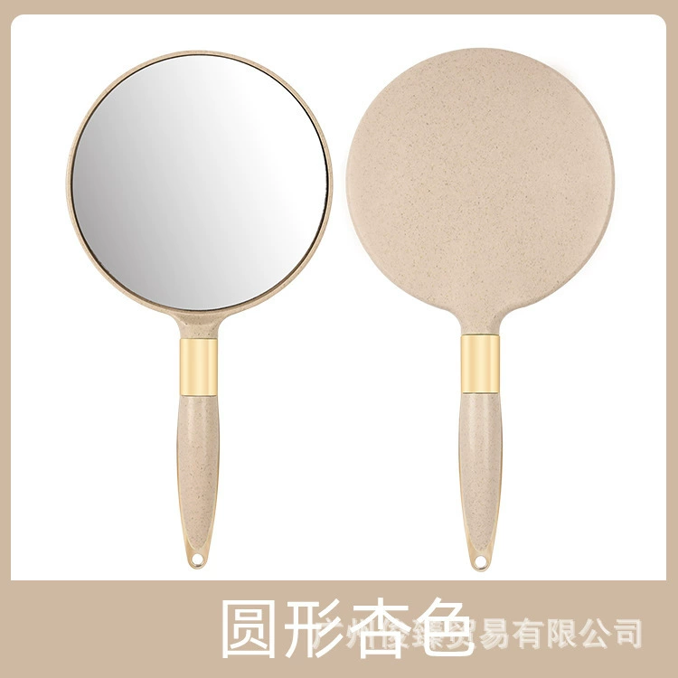 Подар_hand? Handle cosmetic mirror hand-held beauty European retro hand-held mirror clear portable tattoo makeup artist supplies tools