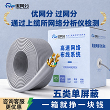 国标网线超5类 工程屏蔽网线网分过测