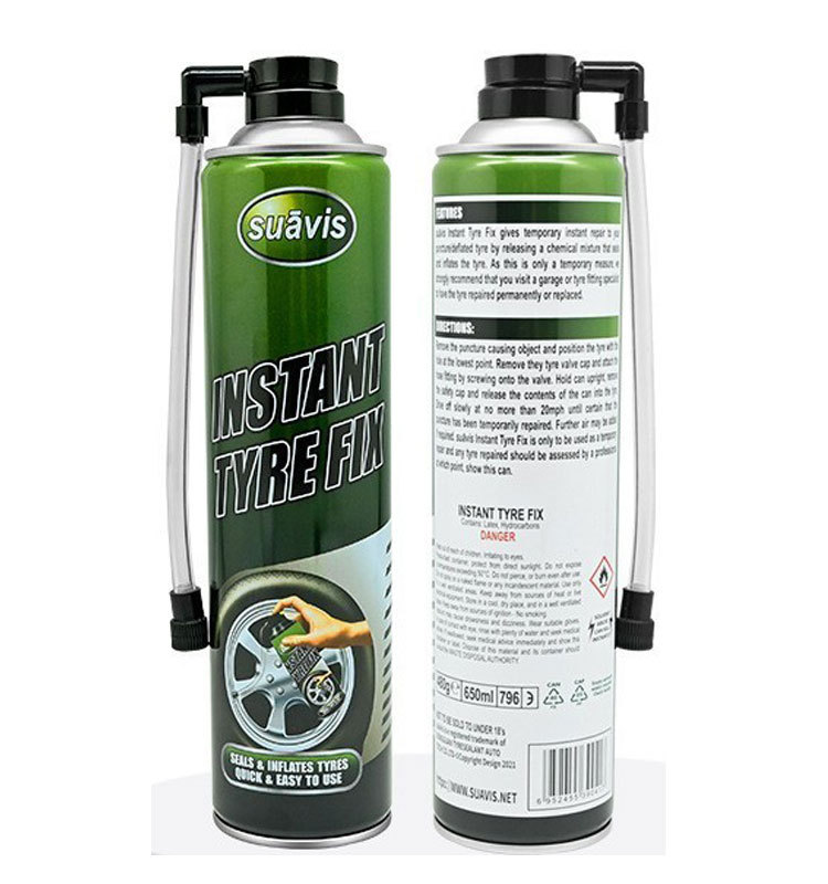 Auto tire repair liquid agent automatically inflates electric motorcycle vacuum tire self-filling liquid emergency factory cross-border special