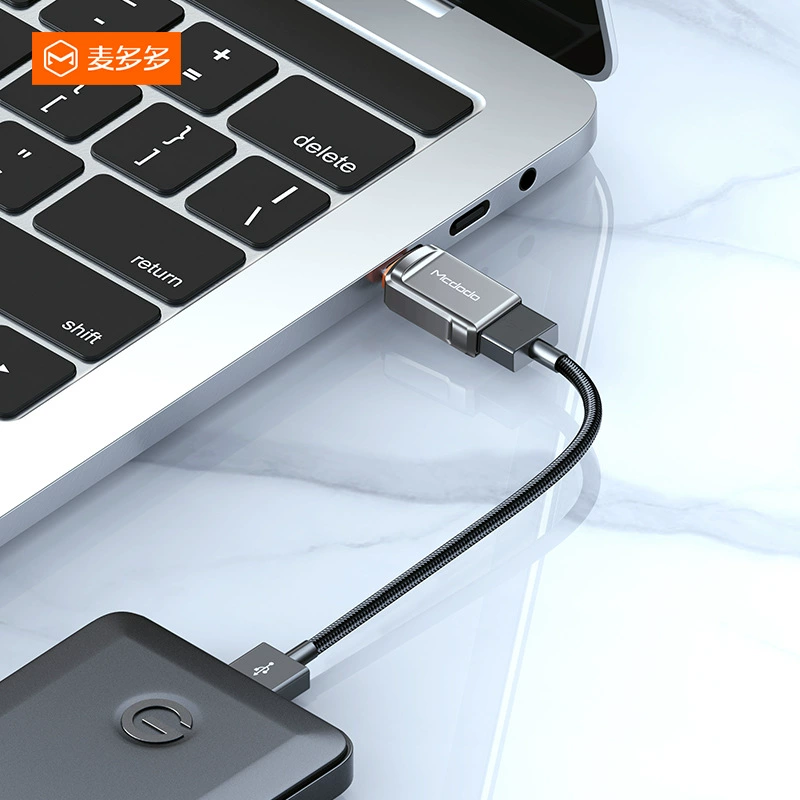 Macando USB-A 3.0 до Lightning/Type-C ротор портативный OTG конвертер