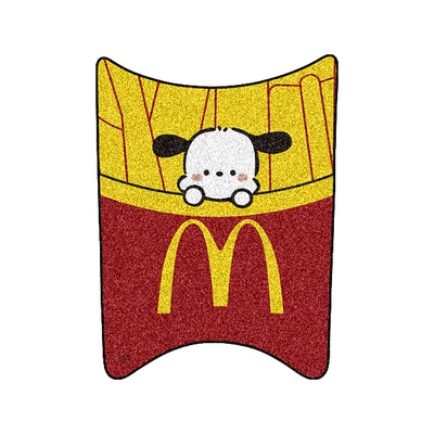 Foot Pads, Battery Car Wire | Electric vehicle foot mat - yadi-q11-m-french-fries-dog