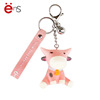 Doll, cartoon keychain, car keys suitable for men and women, pendant, bag decoration for elementary school students, South Korea
