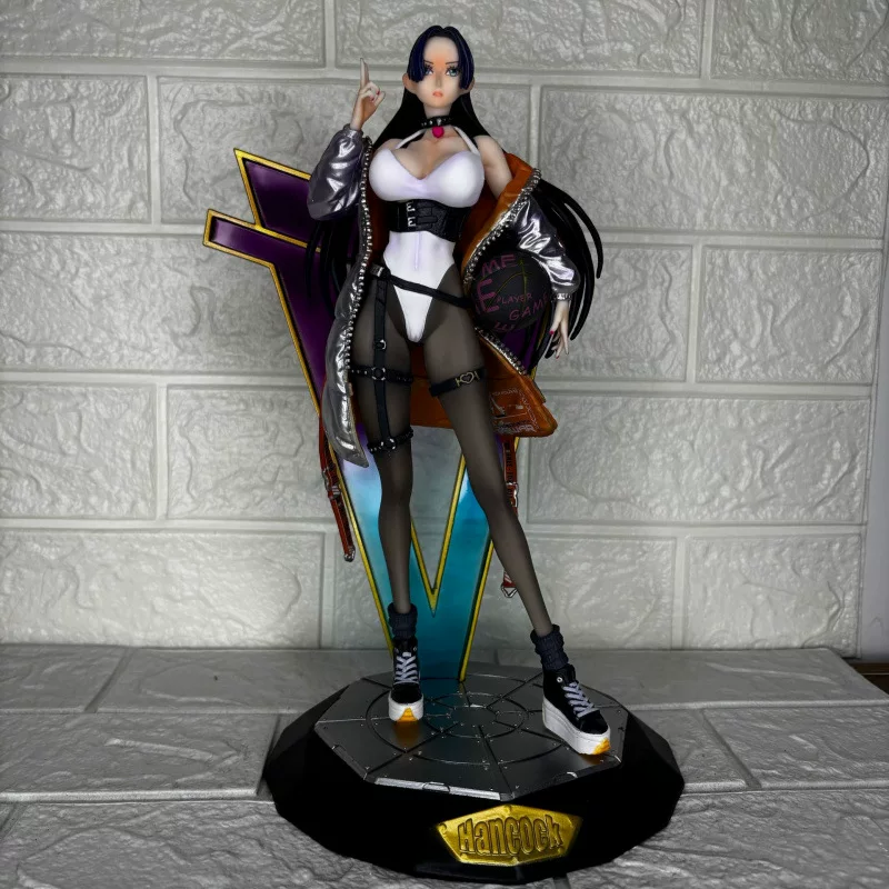 One Piece GK Fashion Brand Series Basketball Snake Queen Hancock Model Figure Like Ornament
