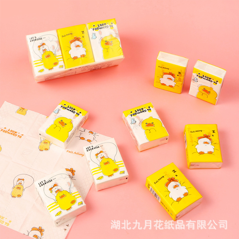 100% Virgin Wood Pulp Cute Cartoon Printed Handkerchief Paper for Students and Children, Portable, Flexible, Premium Quality 100% Virgin Wood Pulp Cute Cartoon Printed Handkerchief Paper for Students and Children, Portable, Flexible, Premium Quality