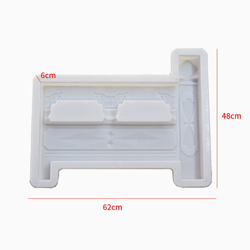 Césped Piscina de flores Molde de ladrillos Parque macizo de flores Molde de moldeo por inyección Molde de cercas de macizo de flores Molde plástico de ladrillo de estanque de flores