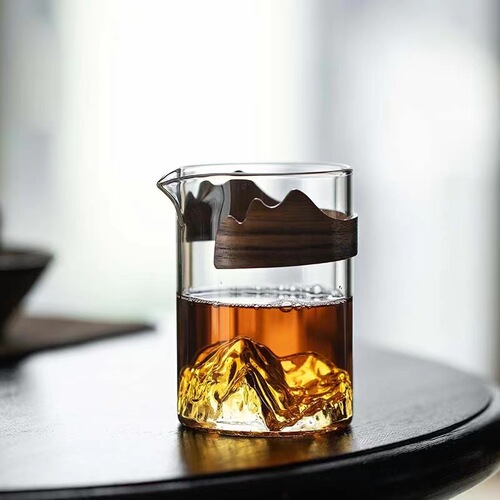 Supply Guanshan Gongdao Cup Insulated Cover Glass Gongfu Tea Set Japanese Tea Ceremony Accessories Tea Sea Tea Divider