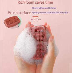 Pet bath brush, bath gloves, shampoo, hair and bath rub, baby cat and dog massage brush, silicone bath brush