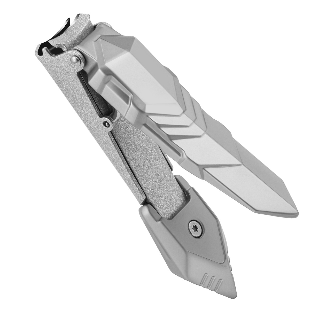 Amazon venta caliente cortaúñas de gran apertura, almacén de almacenamiento de virutas de uñas, cortaúñas a prueba de salpicaduras, juego de cortaúñas individuales