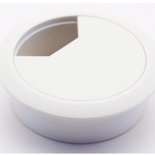 ZUFFA Zhu FA en stock muebles de oficina ordenador escritorio agujero cubierta ABS plástico en forma de arroz octogonal redondo roscado caja cubierta