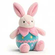 �羳��ƷEaster bunny plush �ͻ���Ӳʵ�ë�q��ż����