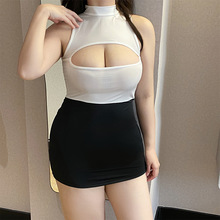 性感大码情趣内衣欲服装制服睡衣服胖mm床上透视套装ol包臀qqny