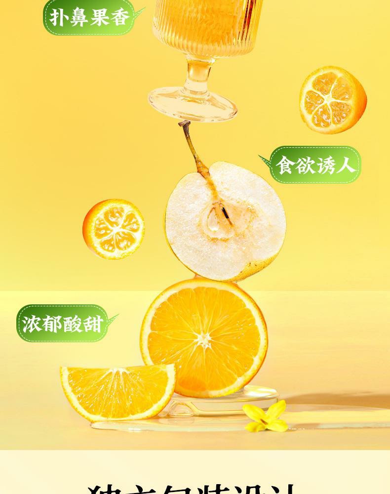 Kumquat Snow Pear Orange Fruit Tea Bags Freeze Dried Cold Brew 2 Pack 96g specifications