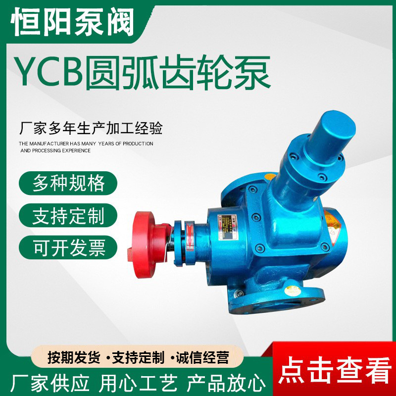 厂家供应YCB20圆弧泵 CB圆弧齿轮泵食品润滑油泵 供应YCB20圆弧泵