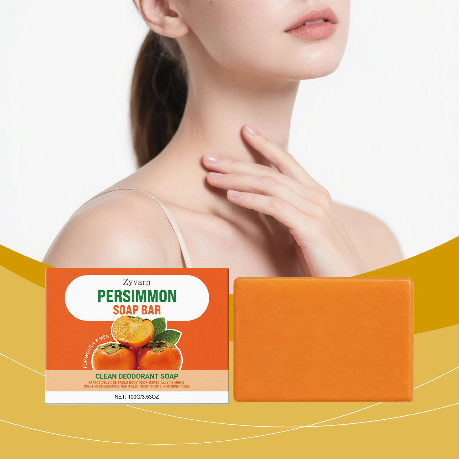Zyvarn Skin Cleansing Soap Moisturizes and Hydrates the Skin of the Body, Refreshing, Cleansing, Soft, Smooth, and Hydrating Body Soap