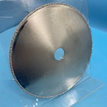 定制钎焊金刚石磨切片6寸150x20X2.0钎焊30#铸铁金刚砂切割片锯片