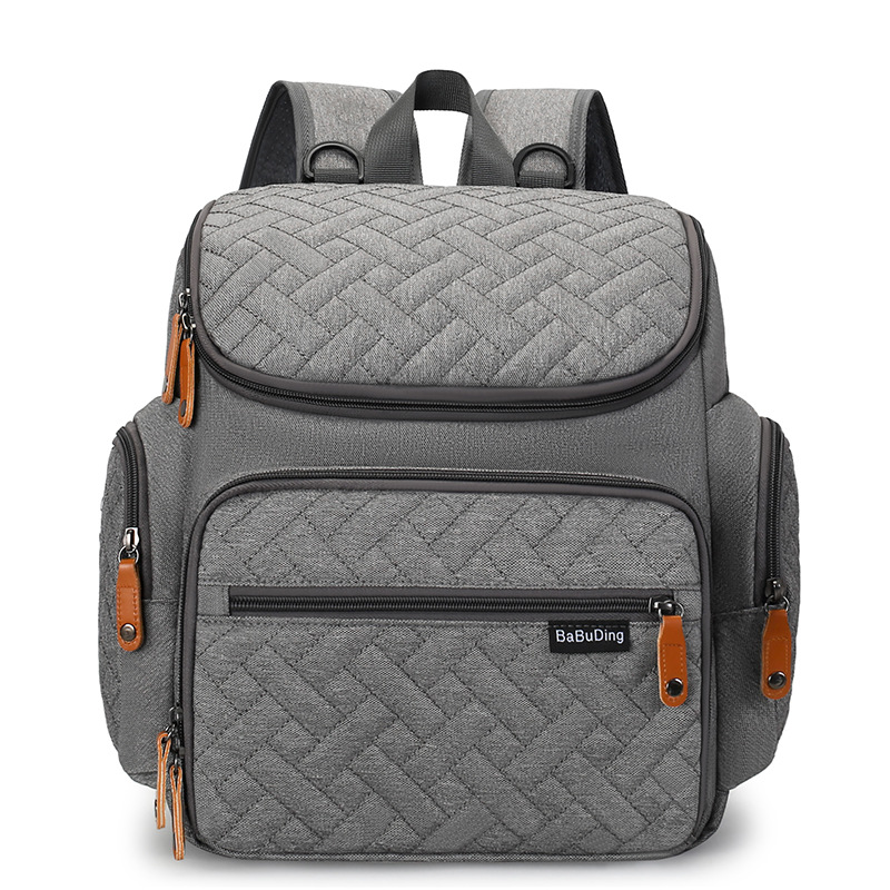 Nuevo paquete de gran capacidad para mamás se puede colgar en cochecito, paquete portátil para madres y bebés, multicapa de almacenamiento, mochila de viaje